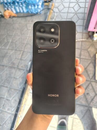 Honor X6b, 128 GB, rəng - Qara, Barmaq izi