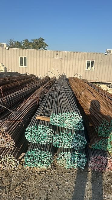 Məhsul: Armatur dəmir çubuqları - Növ: Yivli (rebar) polad armatur -