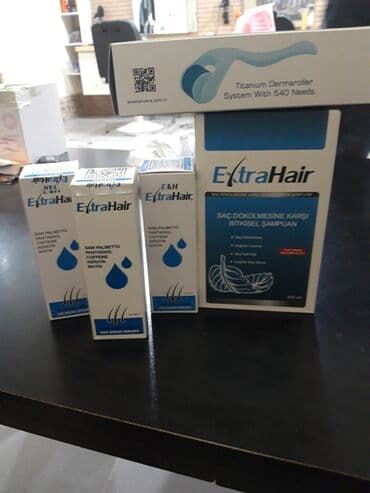 sac botoksu qiymeti: Kosmetik dəst, 4 məhsul — 1