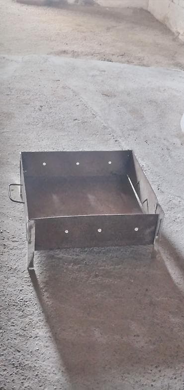 das pec: Daşına bilən metal manqal - Material: qalın polad təbəqədən — 3
