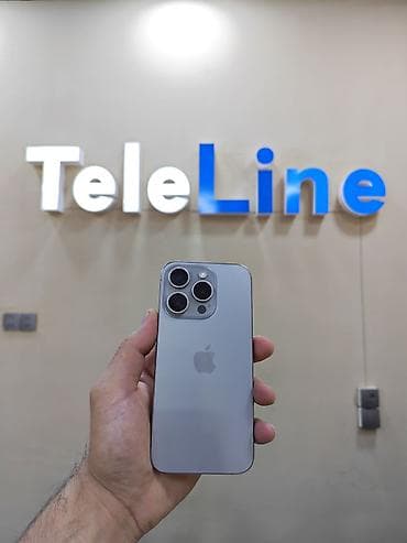 IPhone 15 Pro, 256 GB, Natural Titanium, Zəmanət, Simsiz şarj, Face ID lalafo.az -da IPhone 15 Pro, 256 GB, Natural Titanium, Zəmanət, Simsiz şarj, Face ID