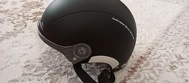 maz motor: Pemila urban tipli dəbilqə - Rəng: mat qara - Brend və yazı: PEMILA — 6