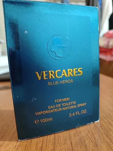 bil: Kişi duxusu Vercares blue heros 100ml 3.4 FL.OZ. təxmini 10ml yaxın — 1