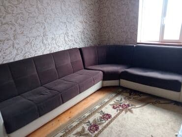 куханная мебель: Künc divan, İşlənmiş, Açılan, Bazalı, Vеlur parça, Çatdırılma yoxdur — 1