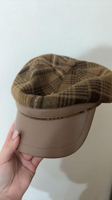 palt: Qadınlar üçün düz visorlu beret/kepka - Dizayn: Klasik beret forması — 3