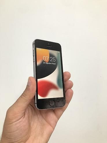 IPhone SE, 32 GB, Space Gray, Barmaq izi lalafo.az -da IPhone SE, 32 GB, Space Gray, Barmaq izi