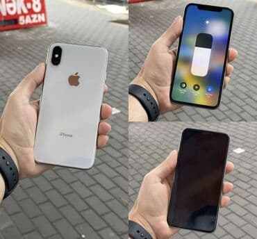 iphone 8 plus qiymeti irşad: IPhone X, Серебристый, Face ID — 1
