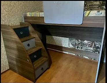 panel aboylar: Oğlan və qız üçün, İşlənmiş, Çarpayı, Matras ilə, Siyirməli, Laminat — 1