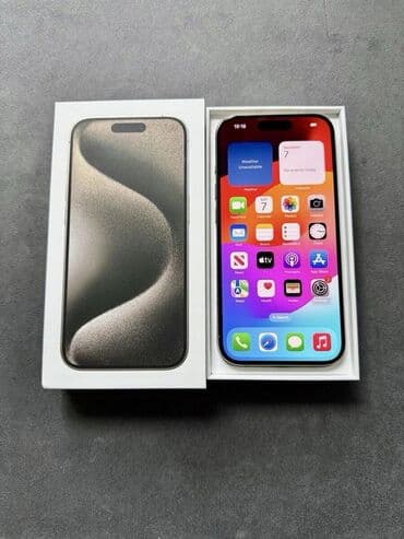 yağ çəkən aparat qiyməti: IPhone 15 Pro, 128 ГБ, Natural Titanium — 2