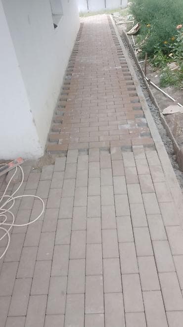 pilleken sekilleri: Xidmət: Tam professional səki daşının döşənməsi və abadlaşdırma işləri — 4