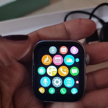 veb vatsap com: Yeni, Smart saat, Sensor ekran, rəng - Ağ — 6