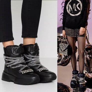 qadin botlari: Qısaboğaz, Ölçü: 36, rəng - Qara, İşlənmiş — 3