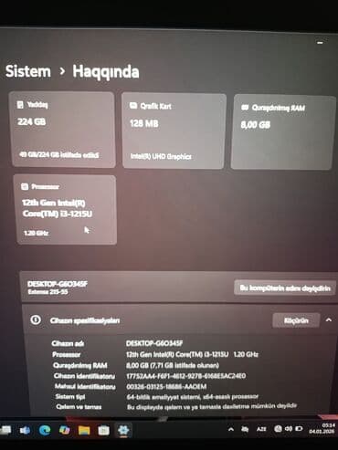 Acer: Acer Extensa, 15.6 ", Intel Core i3, 256 GB — 5