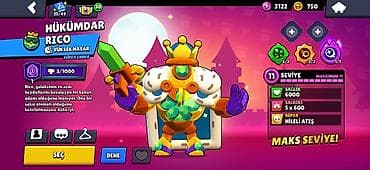 Brawl Stars hesabı – yüksək kuboklu və nadir m - Kupa yolu: 32,164 -