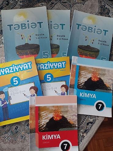 kimya 7 ci sinif e derslik: Məktəb dərslikləri toplusu - Təbiət 5 – Dərslik, 1-ci hissə - Təbiət — 1