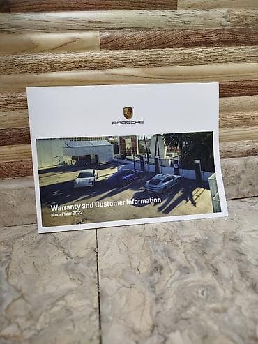 narda paketlər: Porsche Taycan sənədlər dəsti Məzmun: - Orijinal Porsche qara — 3