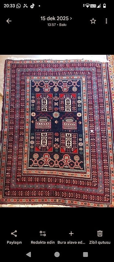 qarabağ xalçası: Xalça Dekorativ, Azərbaycan, Kredit yoxdur — 1
