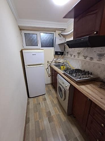 səbail rayonu kirayə evlər: Kirayə mənzil – 1 otaqlı, məişət əşyaları ilə,avtobus dayanacağı — 3