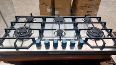 Plitələr və bişirmə panelləri: Plitə Qazlı, Quraşdırılan, Yeni — 3