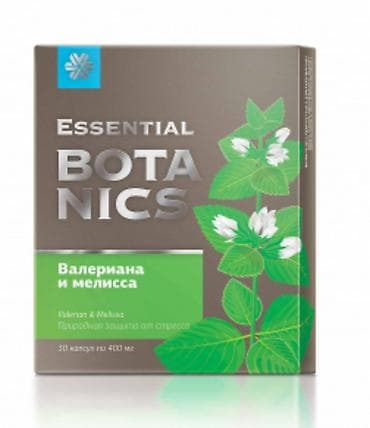 Essential Botanics – Valeriana və Melissa kapsulları Məhsulun
