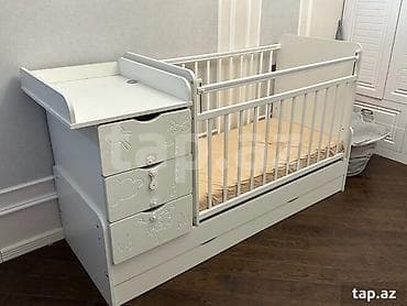 tulu: Uşaq beşiyi və komodlu çarpayı sistemi matras daxil. Matras çox — 1
