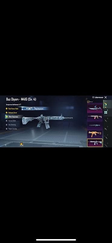 Aksesuarlar: PUBG MOBILE hesabı – zəngin inventar və nadir kosmetikalar - Server — 6