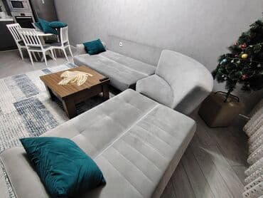 Кресла: Б/у, Угловой диван, Для гостиной, Раскладной, Турция — 1