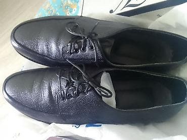 Qadın geyimləri: Klassik üslubda kişi ayaqqabısı - Rəng: qara - Model: bağlama qayışlı — 2