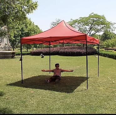 Qatlanan açıq hava çadırı – qırmızı rəng - Tip: Pop-up tavanlı lalafo.az -da Qatlanan açıq hava çadırı – qırmızı rəng - Tip: Pop-up tavanlı