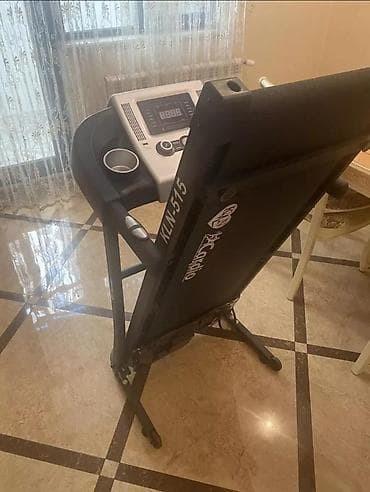 Turniklər və bruslar: Cardio KLN-515 qaçış cığırı - Kompakt və qatlanan konstruksiya — 7