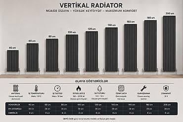 desmalar: Yeni Seksiyalı Radiator Alüminium, Pulsuz çatdırılma, Ödənişli quraşdırma, Zəmanətli, Kredit yoxdur — 1