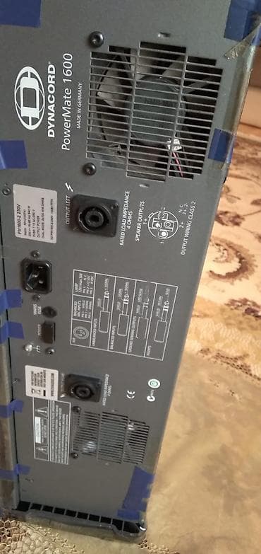dj controller az: Dynacord powermate 1600-2, Original Made in Germaniytəmirdə — 6