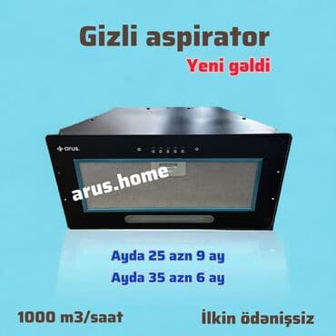 Ət çəkən maşınlar: Aspirator rəng - Qara — 1