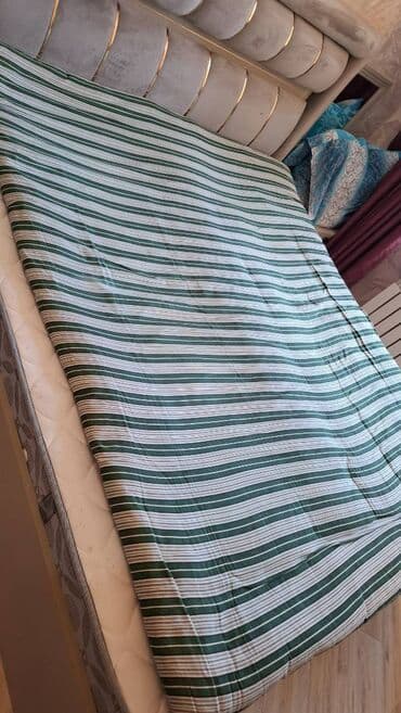 нитки для вязания: 10 kq qoyun yunundan hazırlanmış nazik yun döşək, eni 165, uzunu 205 — 2