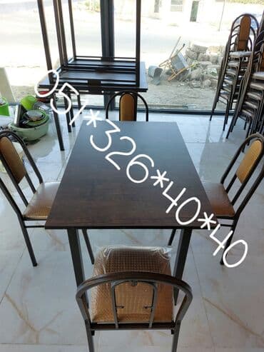 dəri stul: Stol stul masa ve oturacaq destleri Tek-Tek ve Komplekt Wekilde — 9