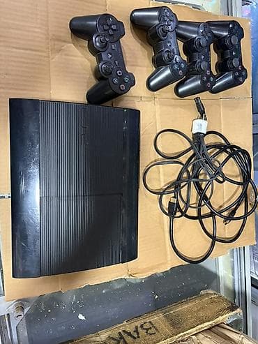 irsad telecom playstation 4: Sony PlayStation 3 Super Slim oyun konsolu seti Paket tərkibi: - PS3 — 4