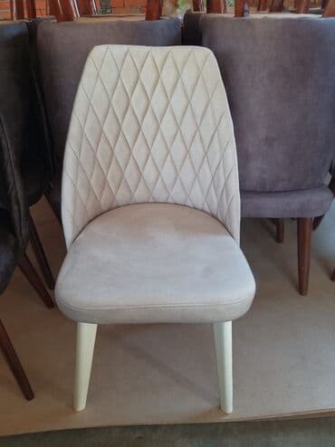 стулья мягкие для дома: Для кухни, Новый, Нескладной, цвет - Бежевый Стул — 7