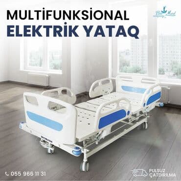 био туалет: 4 motorlu xəstə çarpayısı — 1