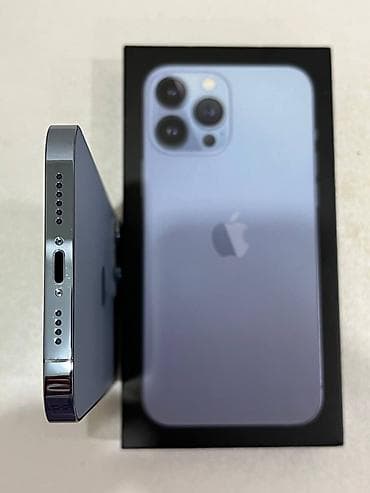 ipad 6 plus: IPhone 13 Pro Max, 512 GB, Sierra Blue, Zəmanət, Kredit, Simsiz şarj — 5