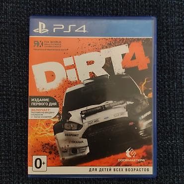 ps4 controller: PS4 oyun diskləri dəsti Russ Dilinde 1) DiRT 4 (PS4) - Ralli və — 2