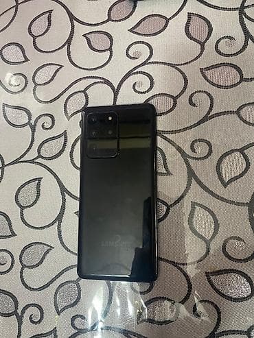 Samsung Galaxy S20 Ultra, rəng - Qara, Simsiz şarj