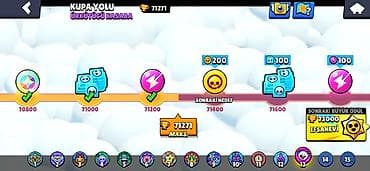 IT, компьютеры, связь: Brawl Stars oyun hesabı – yüksək səviyyəli profil - Kupa yolu: 71,271 — 3