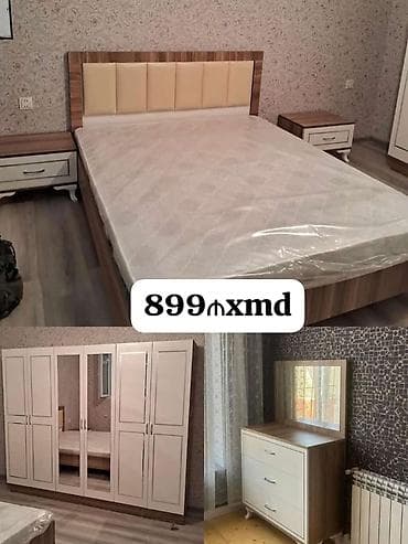 Məhsul: Qonaq otağı üçün künc divan və yataq otağı dəsti 1) Künc
