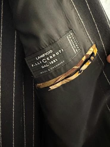 Костюмы: Мужской костюм, Демисезон, Cerruti, XL, цвет - Синий — 4