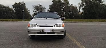 opel vektra a: LADA Samara sedan – gümüşü rəng, aerodinamik arxa spoyler və tam gövdə — 1