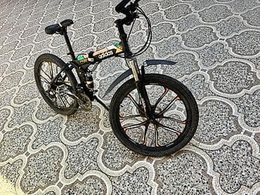 velosiped kameri: Qatlanabilir dağ velosipedi - Çərçivə: qatlanan alüminium — 1