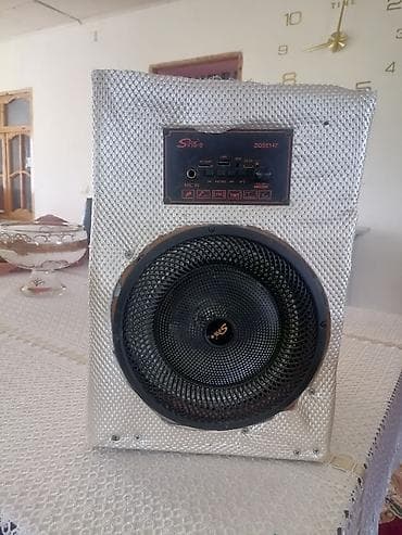 bluetooth speaker: Yeni Kolonka, Növ - Portativ, rəng - Ağ — 2