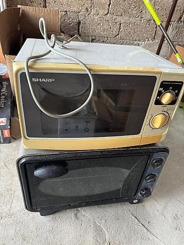 peckalar: Mikrodalğalı soba Sharp, Ayrıca dayanan, Mikrodalğalar ilə, rəng - Ağ — 1