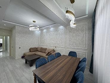 studio menziller: İcarəyə verilir 3 otaqlı yeni tikili 115 m², Gənclik m. Kateqoriya — 3
