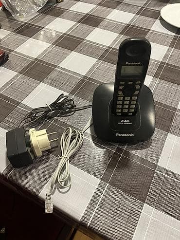irshad telefon: Stasionar telefon Panasonic, Simsiz — 4